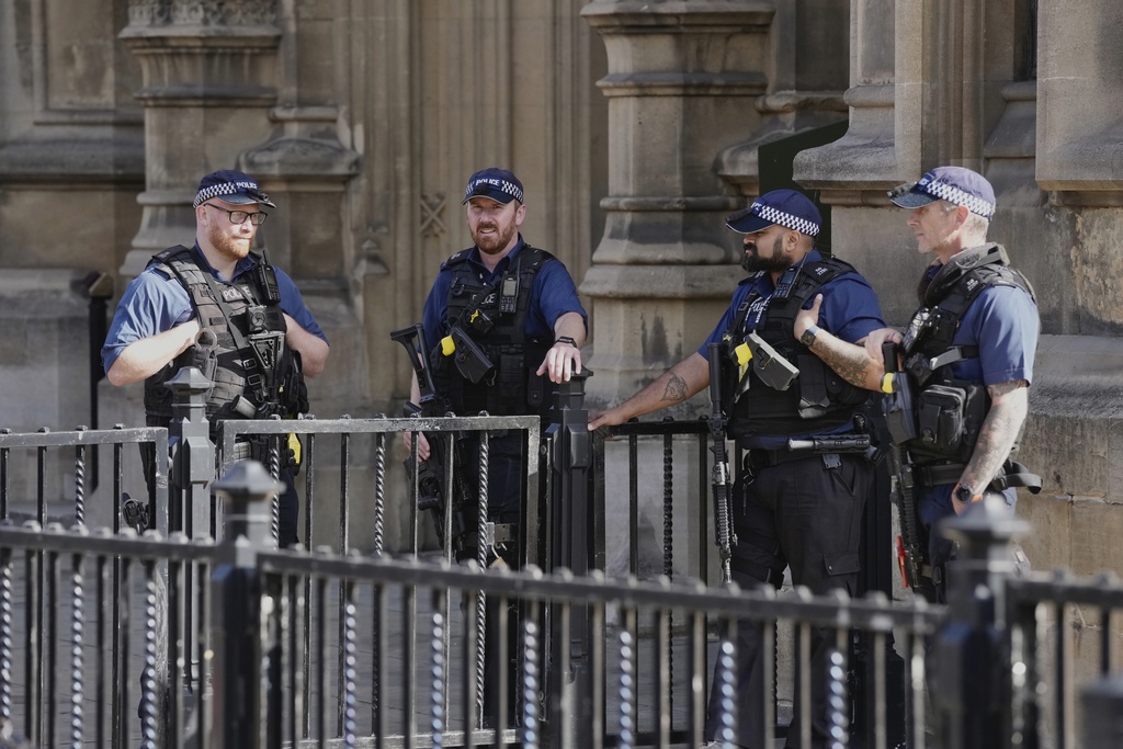 Britain Police Murder Charge