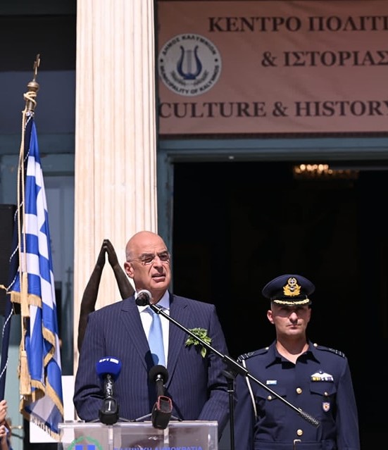 Κάλυμνος: Τιμήθηκε η επέτειος των 199 ετών από τη ναυμαχία του Γέροντα παρουσία του Ν. Δένδια