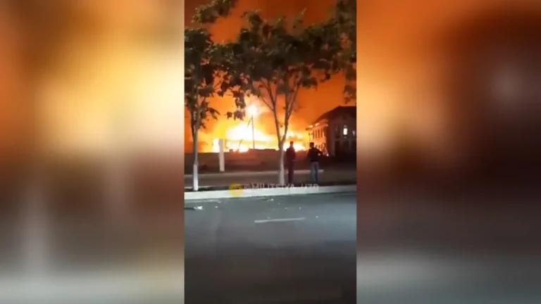 Ουζμπεκιστάν: Μεγάλη έκρηξη σε αποθήκη στην Τασκένδη – Νεκρός έφηβος, 162 τραυματίες