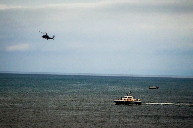 Πτώση πολιτικού ελικοπτέρου στην Β.Εύβοια, στην περιοχή Αχλάδι