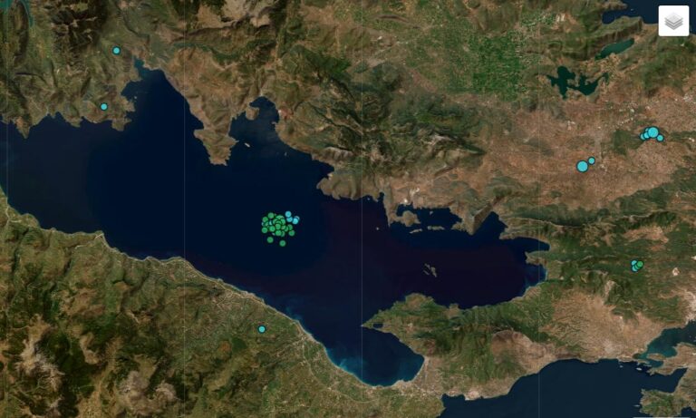 Σεισμική ακολουθία στον Κορινθιακό: Νέα ασθενής δόνηση 3,5 βαθμών κοντά στο Ξυλόκαστρο