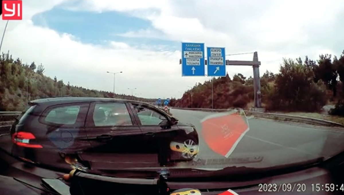 Θεσσαλονίκη: Οδηγός σταμάτησε στη μέση της περιφερειακής γιατί έχασε την έξοδο – Απίστευτο βίντεο
