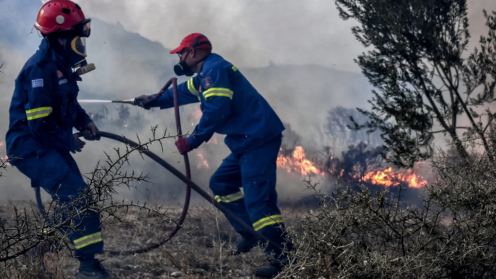 Μεσσηνία: Πυρκαγιά στην Αλλαγή Οιχαλίας
