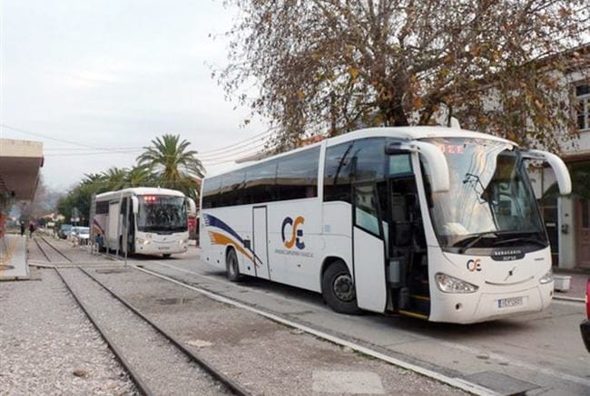 Ακυρώνονται τα δρομολόγια του ΟΣΕ με λεωφορεία από Αθήνα προς Θεσσαλονίκη και αντίστροφα