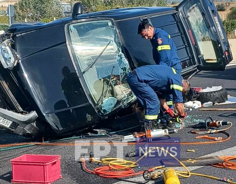 Τρίπολη: Tροχαίο δυστύχημα στον δρόμο Κορίνθου – Καλαμάτας με μια νεκρή και έναν τραυματία (βίντεο)