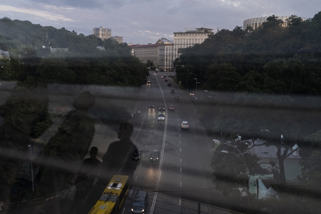 Πόλεμος στην Ουκρανία: Ρωσική αεροπορική επιδρομή στο Κίεβο