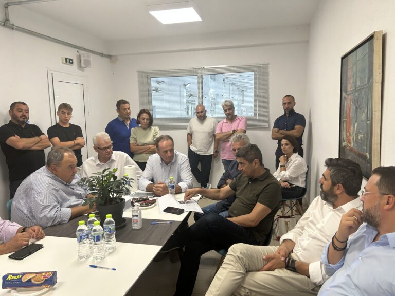 Θεσσαλονίκη: Για διασφάλιση της απρόσκοπτης ανάπτυξης της ιχθυόσκαλας στη Νέα Μηχανιώνα, δεσμεύτηκε ο ΥπΑΑΤ Λευτέρης Αυγενάκης