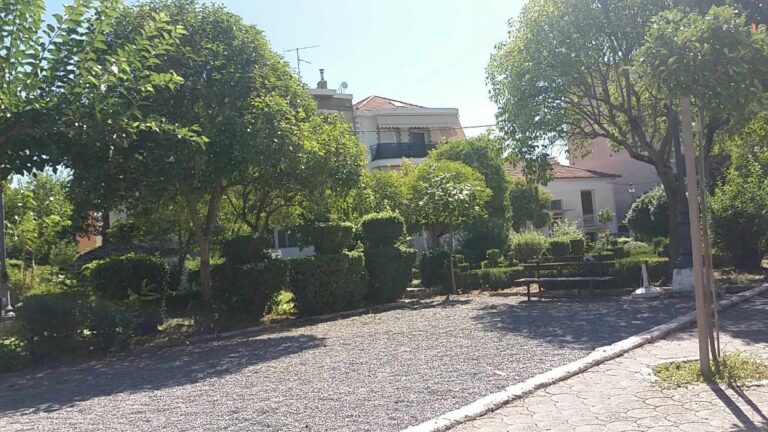 Ξεκινά η ανάπλαση της πλατείας στην Αγία Βαρβάρα της Τρίπολης