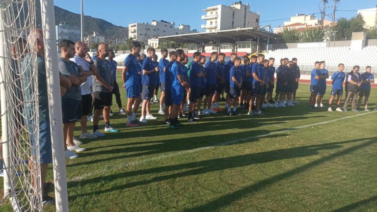 Λέσβος: Αγιασμός και ξεκίνημα νέας σεζόν για τον Αιολικό στη Super League 2