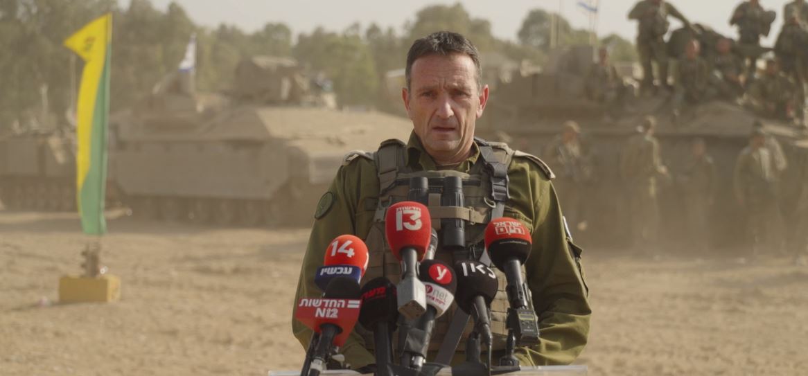 Χ. Χαλέβι, αρχηγός στρατού Ισραήλ: «Θέλω να είμαι σαφής, είμαστε έτοιμοι να εισβάλουμε»