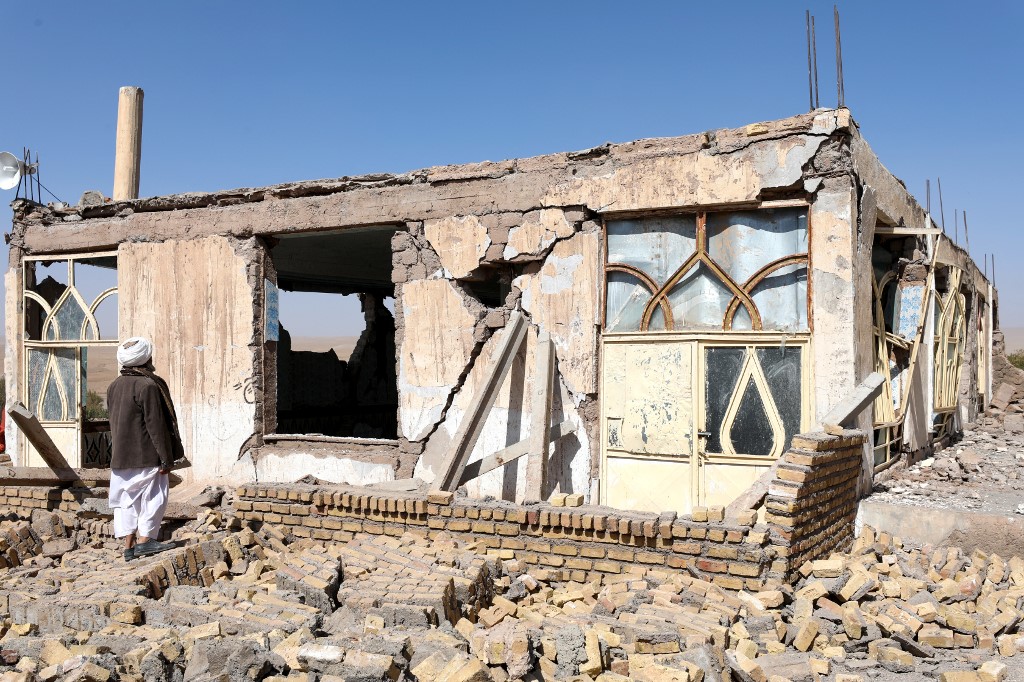 AFGHANISTAN-EARTHQUAKE