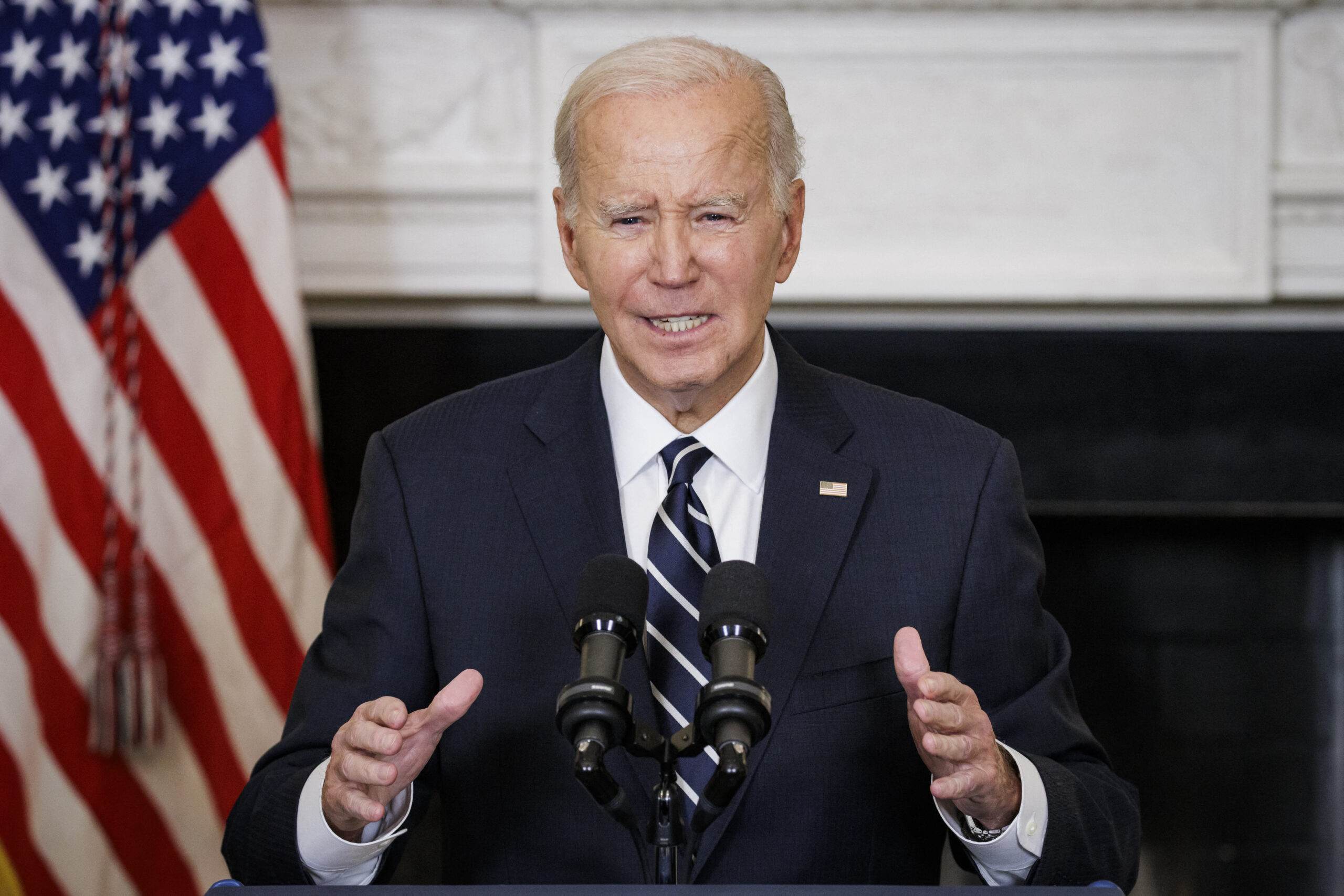 President Biden Delivers Remarks On The Conflict In Israel