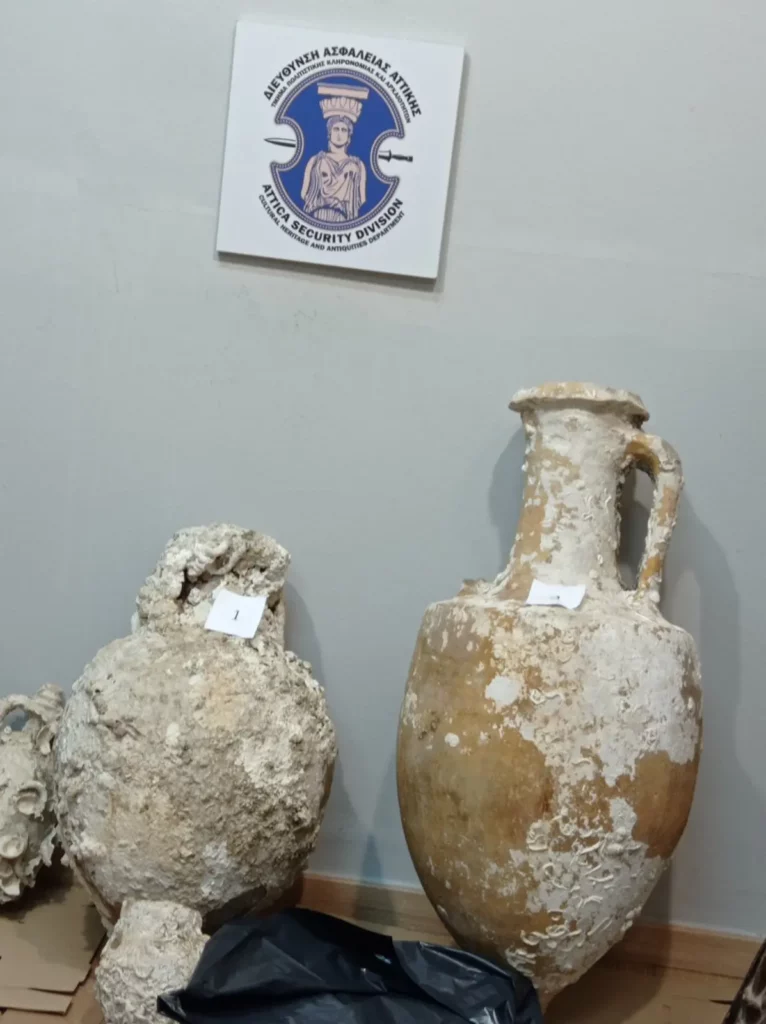 Συνελήφθησαν 2 άτομα στα Ιωάννινα για κατοχή αρχαιοτήτων