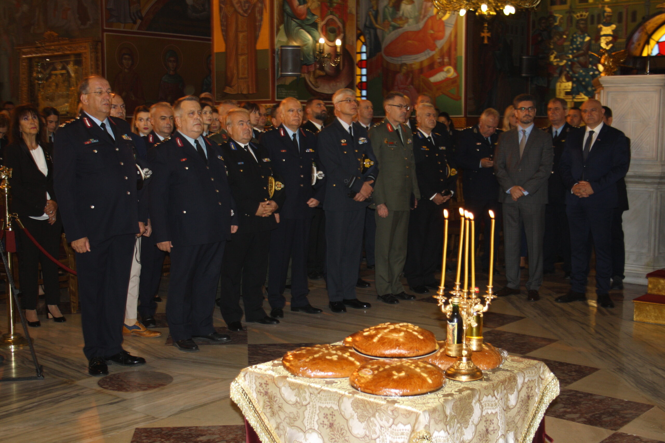 Εορτασμός «Ημέρας της Ελληνικής Αστυνομίας» και του Προστάτη του Σώματος Μεγαλομάρτυρα Αγίου Αρτεμίου στη Θεσσαλονίκη