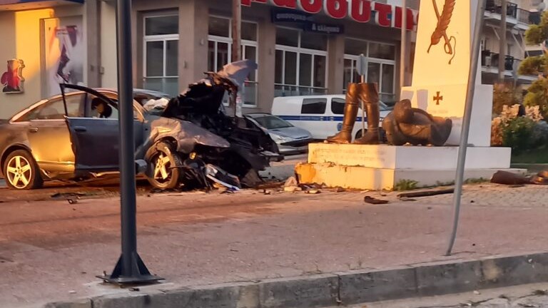 Φλώρινα: Δύο νεκροί σε τροχαίο δυστύχημα μέσα στην πόλη