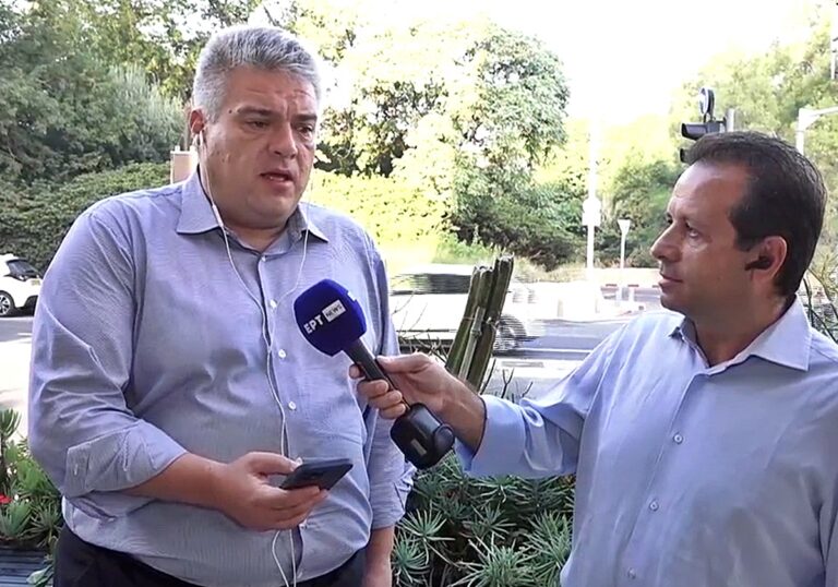 Ο βουλευτής Μίλτος Χρυσομάλλης στο Ισραήλ: Είδα άσχημες εικόνες, δύσκολη μία αναίμακτη λύση