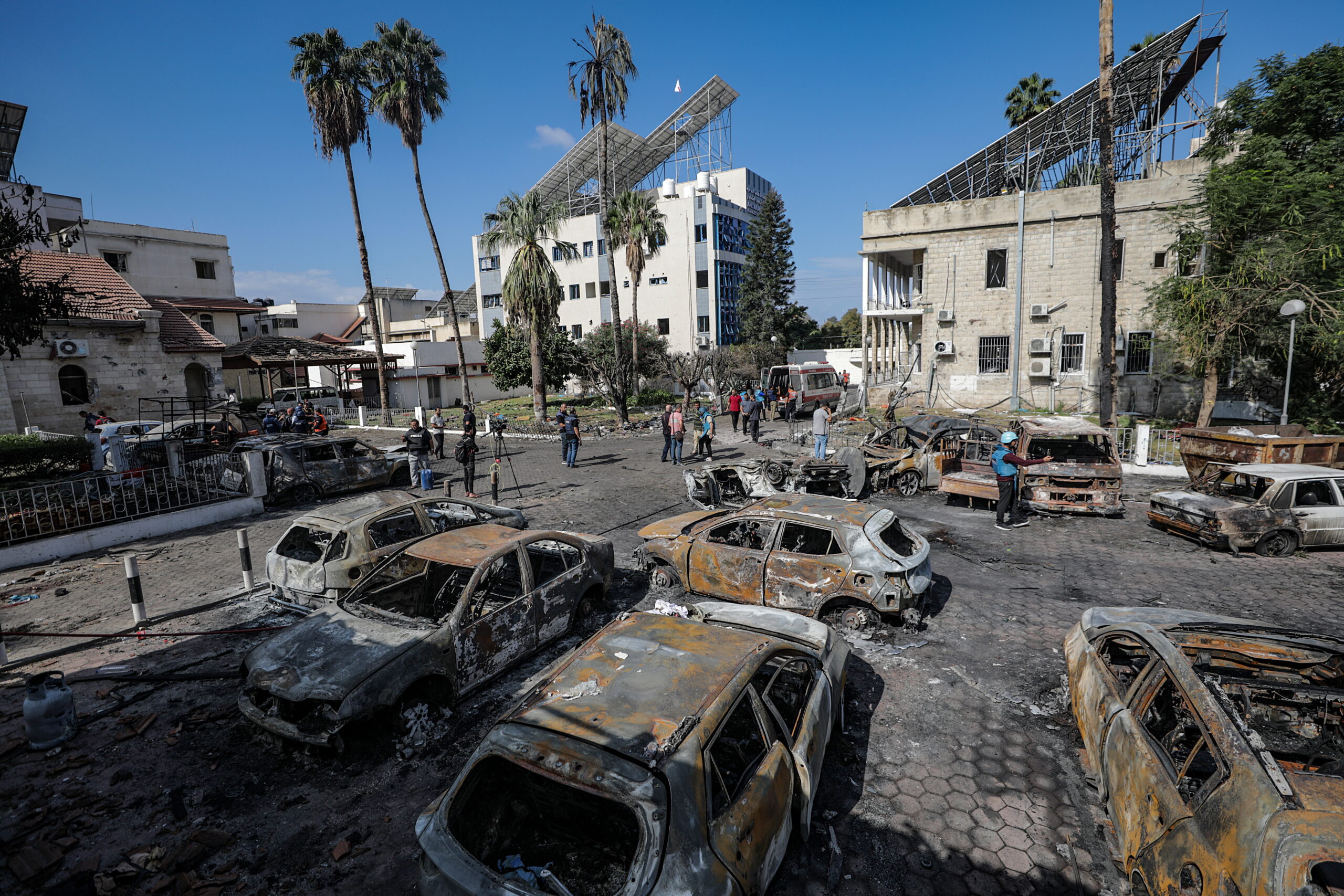 Airstrike on Al Ahli hospital in Gaza