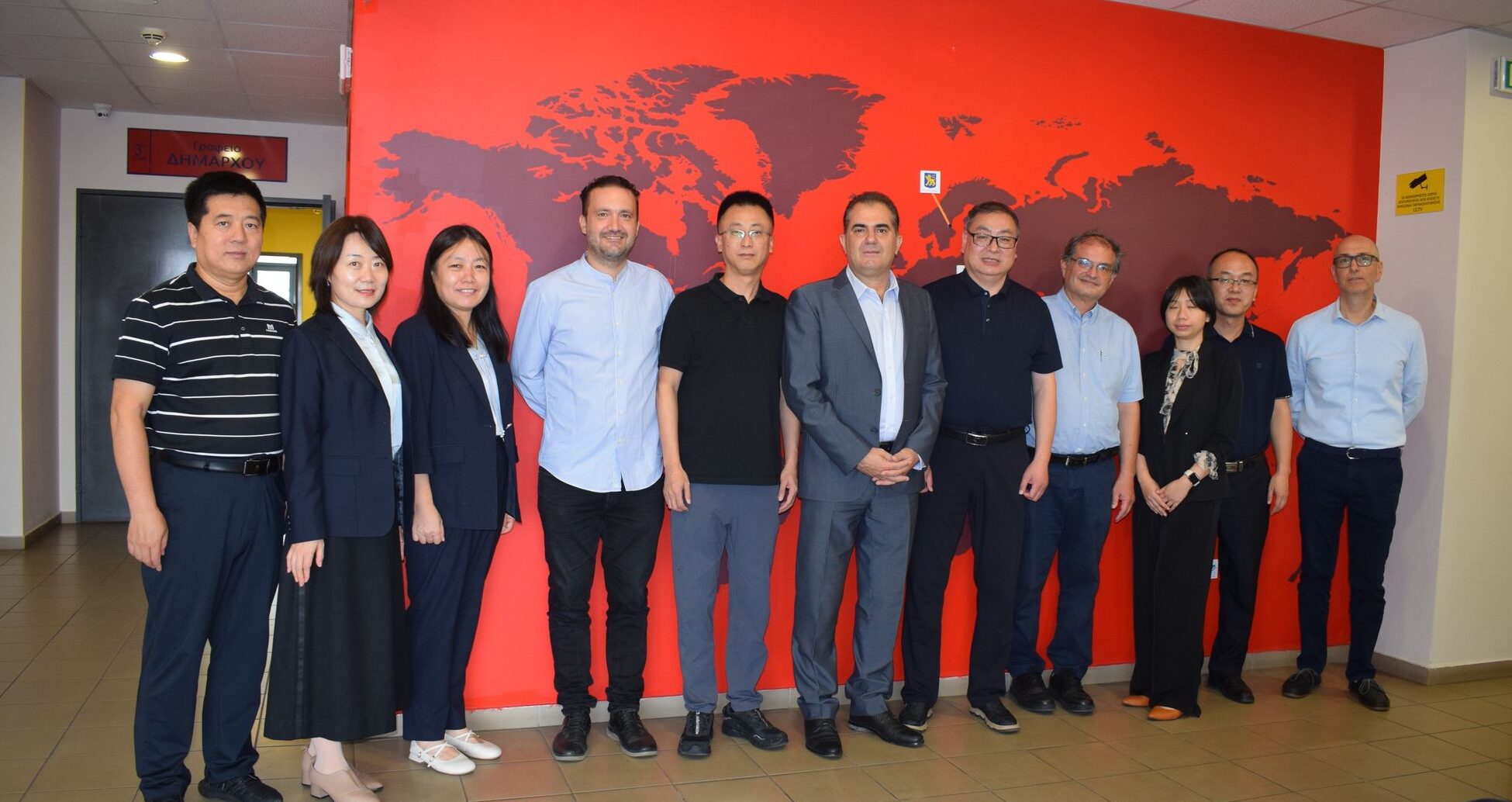Καλαμάτα: Αντιπροσωπεία Κινεζικού Πανεπιστημίου επισκέφθηκε τον Δήμαρχο Θ. Βασιλόπουλο