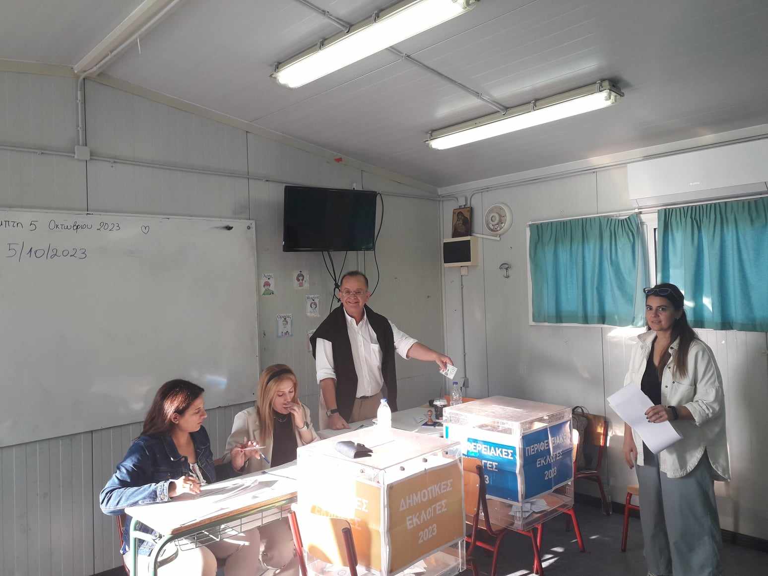 Χανιά: Ομαλά η εκλογική διαδικασία στους Δήμους Χανίων και Ρεθύμνου