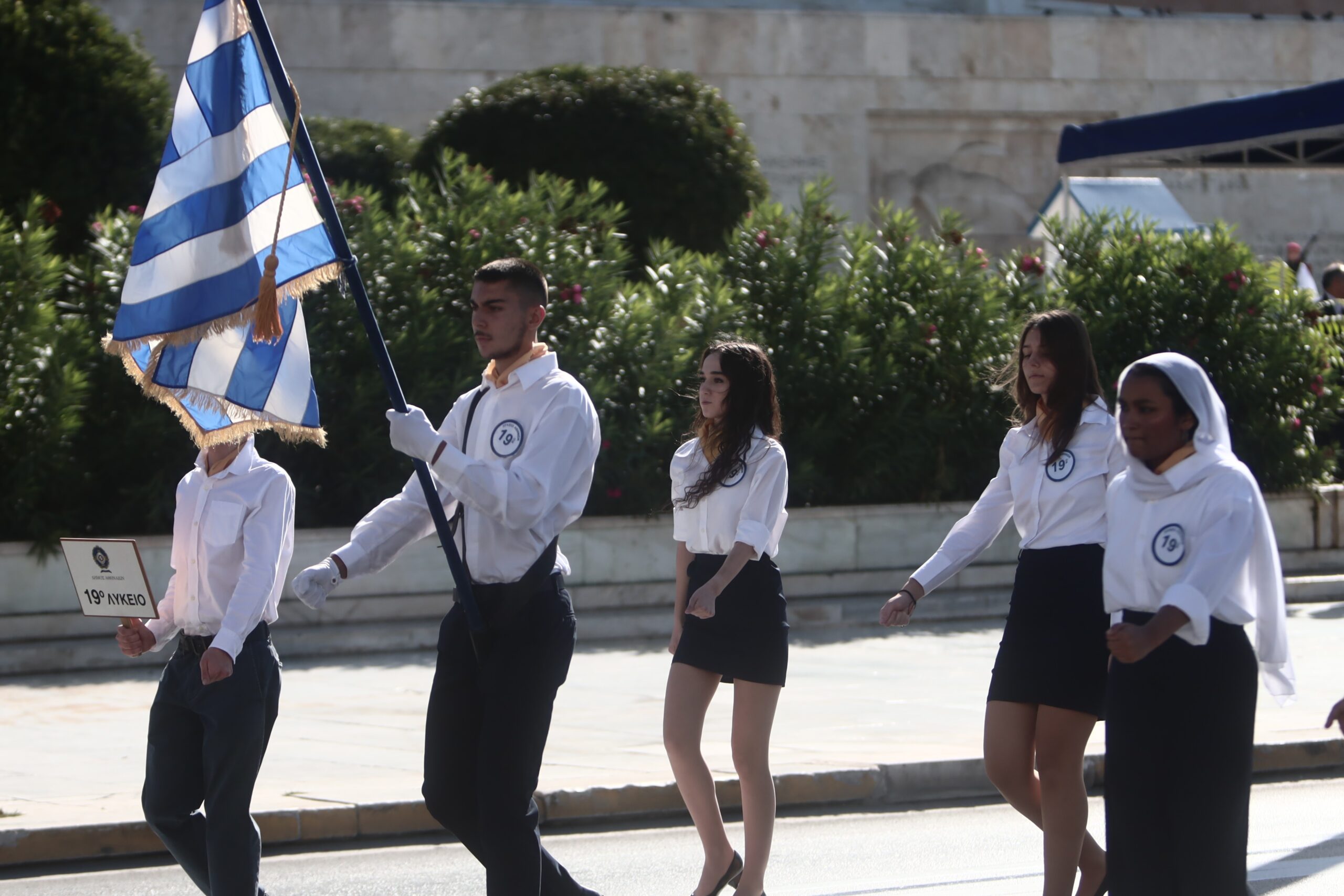 [364579] ΜΑΘΗΤΙΚΗ ΠΑΡΕΛΑΣΗ ΣΤΗΝ ΑΘΗΝΑ ΓΙΑ ΤΗΝ ΕΘΝΙΚΗ ΕΠΕΤΕΙΟ ΤΗΣ 28ης ΟΚΤΩΒΡΙΟΥ 1940 (ΚΩΣΤΑΣ ΤΖΟΥΜΑΣ / EUROKINISSI)