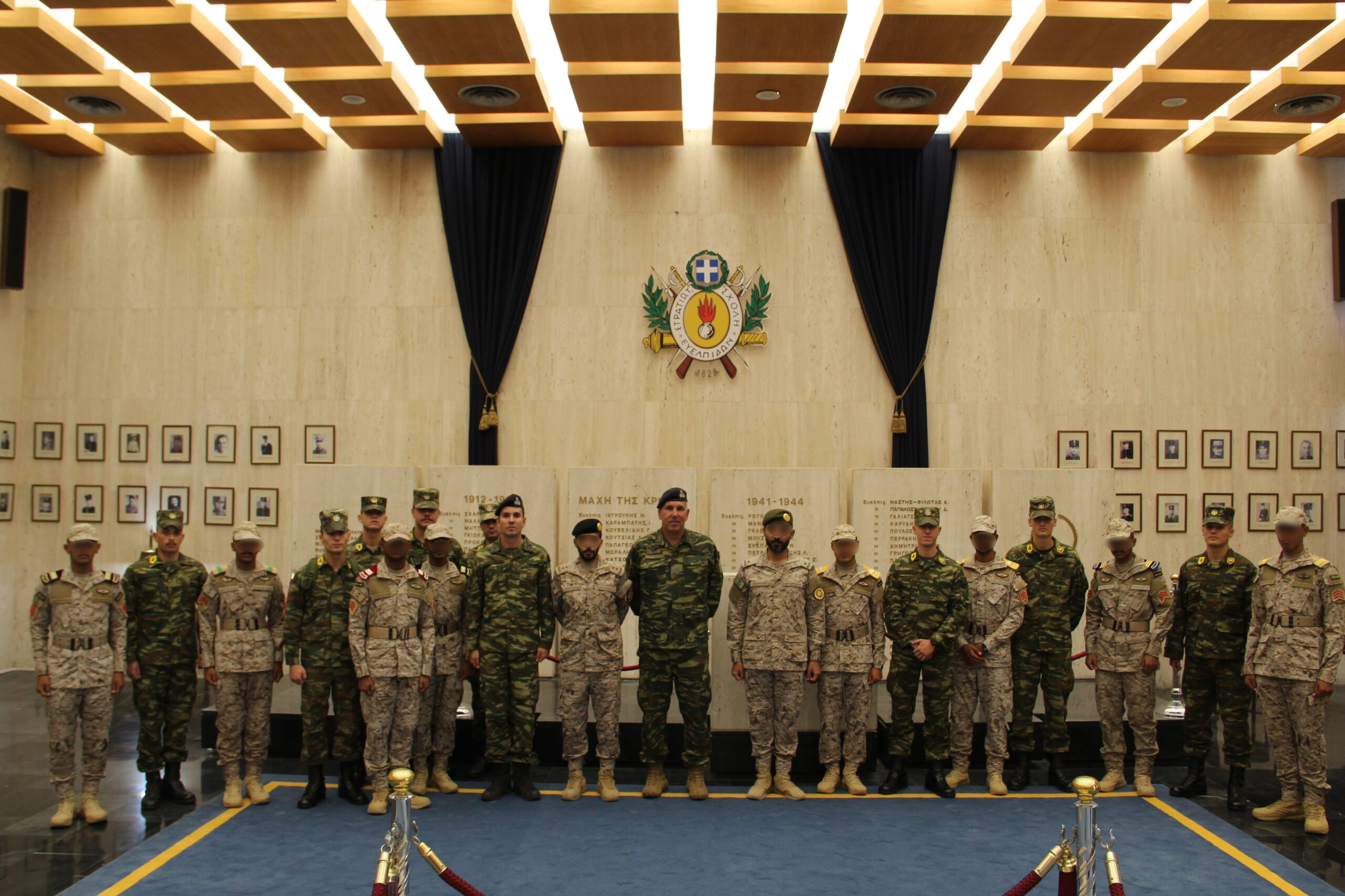 Επίσκεψη Αντιπροσωπείας του Βασιλείου της Σαουδικής Αραβίας στη Στρατιωτική Σχολή Ευελπίδων