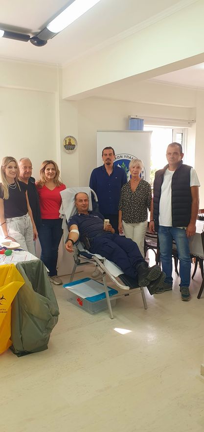 Αμαλιάδα: Εθελοντική αιμοδοσία από τους Ηλείους Αστυνομικούς