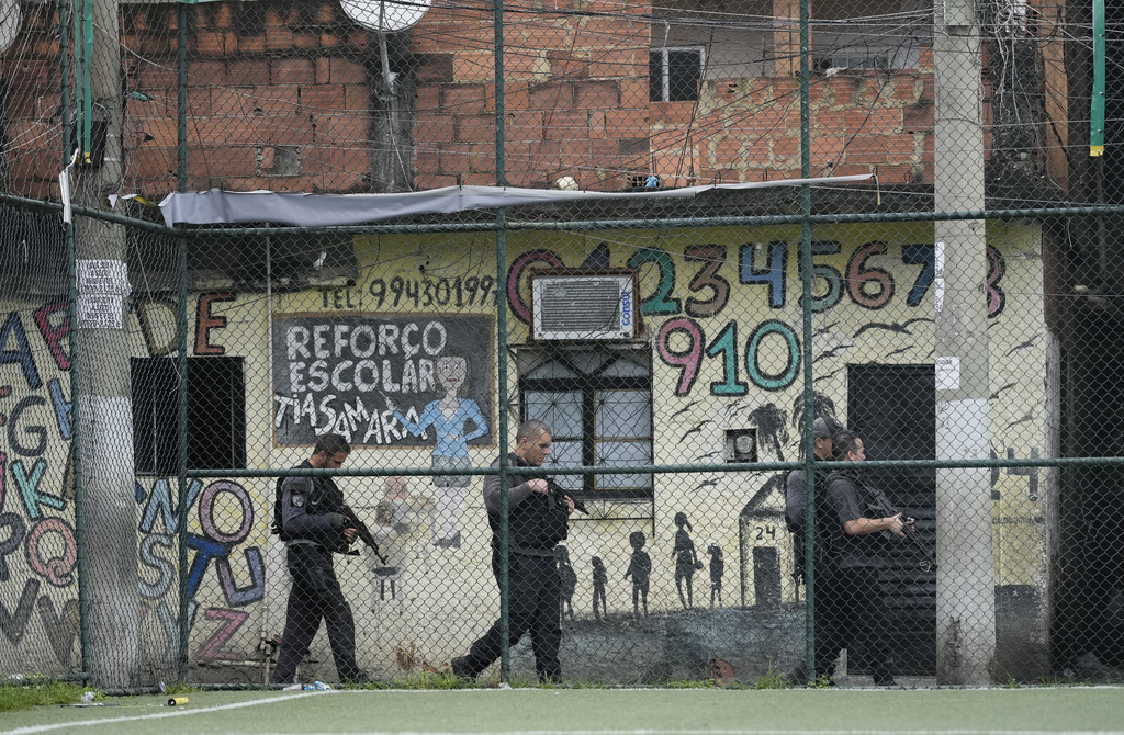 Brazil Rio Police Raids