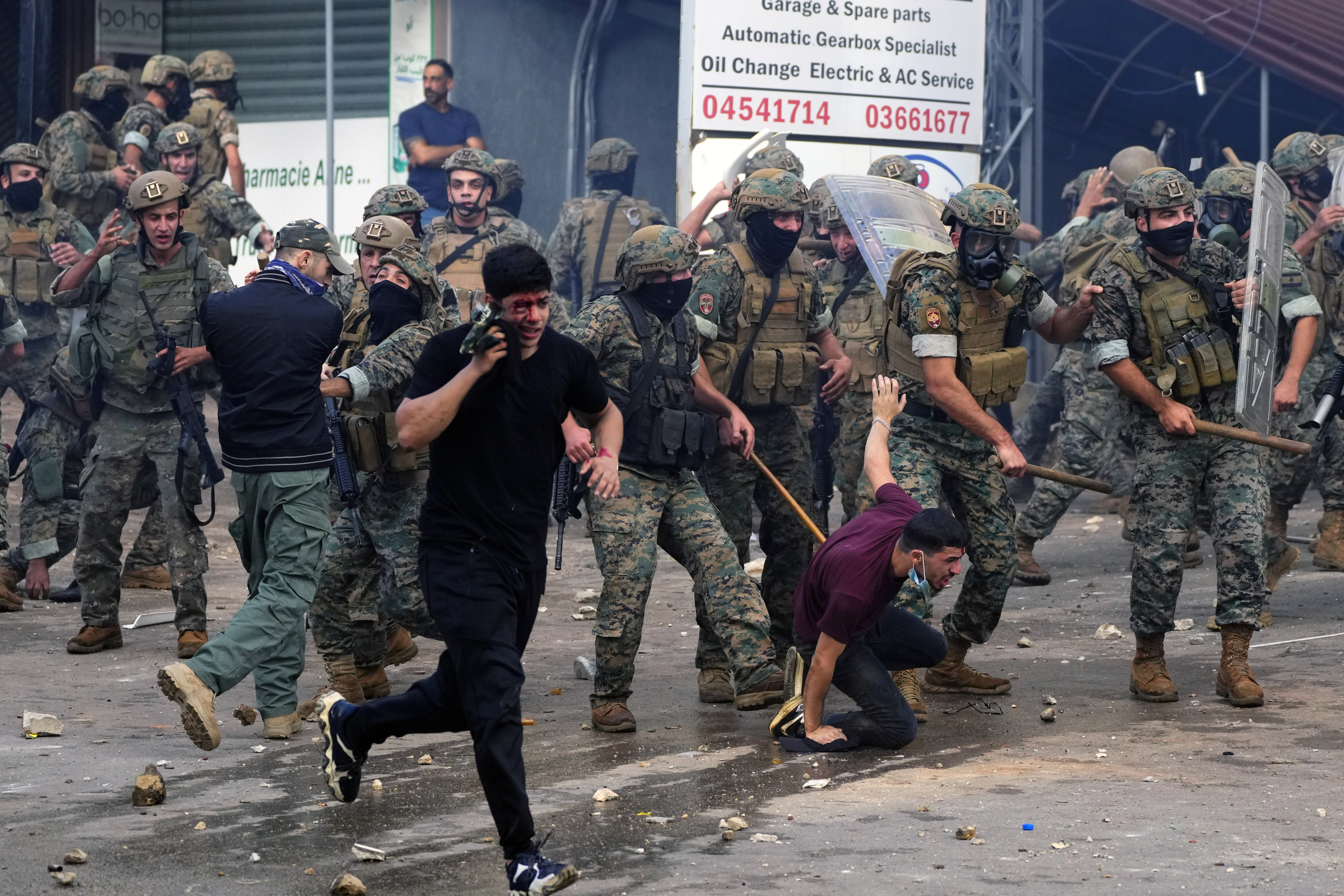 APTOPIX Lebanon US Israel Palestinians