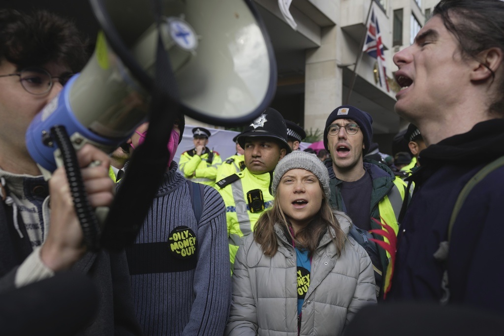 Britain Climate Protest