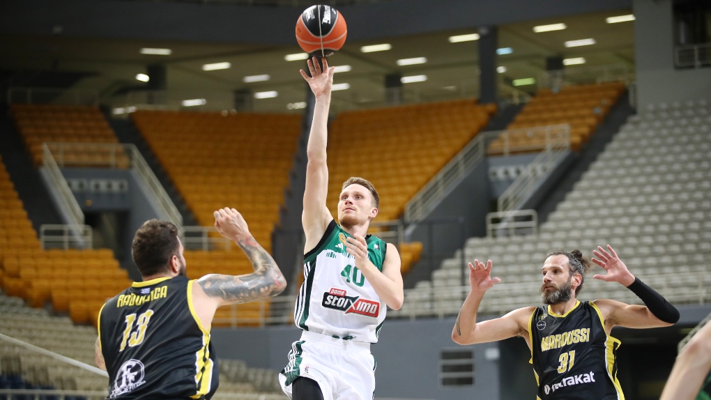 Mε το δεξί στην Βasket League ο Παναθηναϊκός, 82-71 το Μαρούσι