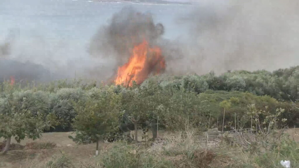 Κέρκυρα: Σε ύφεση η φωτιά στον Άγιο Στέφανο Αυλιωτών