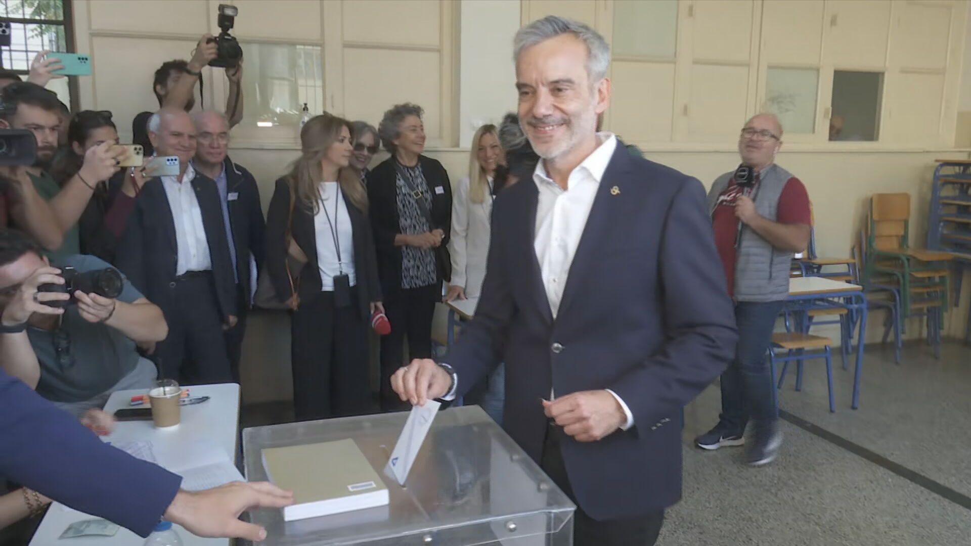 Ψήφισε ο Κωνσταντίνος Ζέρβας: «Η Θεσσαλονίκη δε γυρίζει πίσω – Ζητώ την ανανέωση της εμπιστοσύνης»