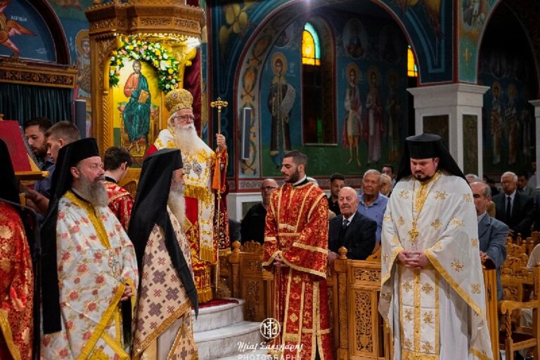 Λαμπρός εορτασμός του Αγίου Δημητρίου του Μυροβλύτου από την Μητρόπολη Δημητριάδος