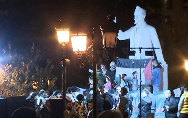 Θεσσαλονίκη: Πορεία συμπαράστασης στον Παλαιστινιακό λαό