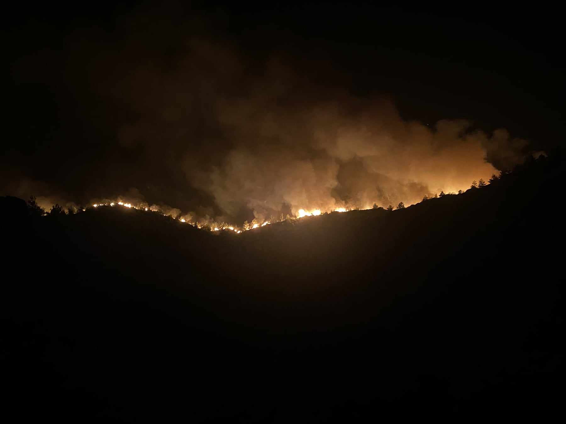 Ρόδος: Φωτιά στην Κυμισάλα