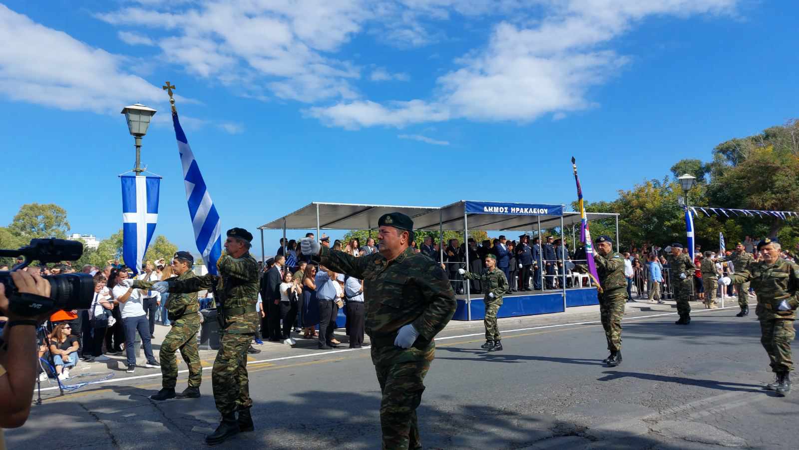 Με λαμπρότητα ο εορτασμός της 28ης Οκτωβρίου στο Ηράκλειο