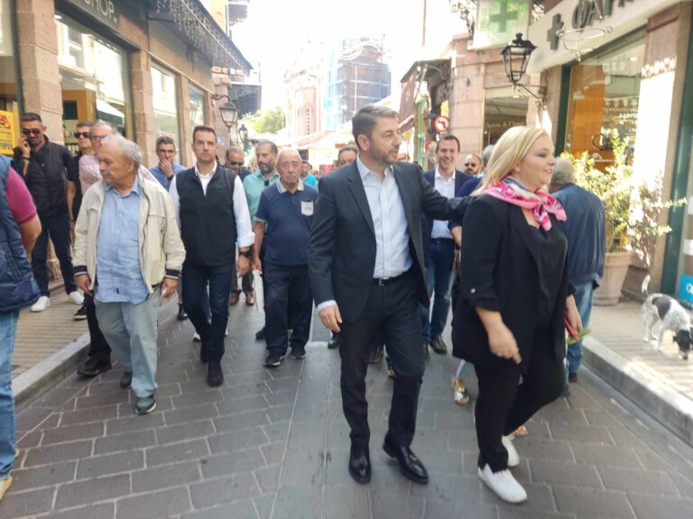 Λέσβος – Ν. Ανδρουλάκης: Στις 8 Οκτωβρίου πείτε όχι στους υποψηφίους που στηρίζει η ΝΔ