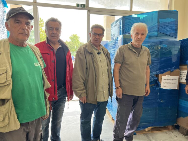Ανθρωπιστική βοήθεια στον δήμο Φαρσάλων από τον δήμο Λιβαδίων Κύπρου