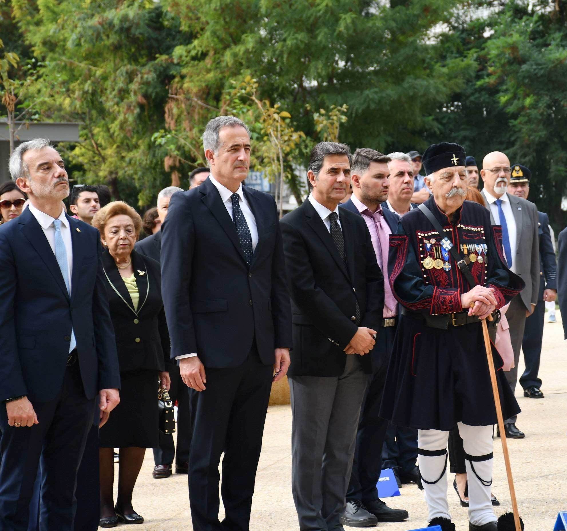 Τίμησαν την Ημέρα Μνήμης του Μακεδονικού Αγώνα Στ. Κωνσταντινίδης και Κ. Ζέρβας