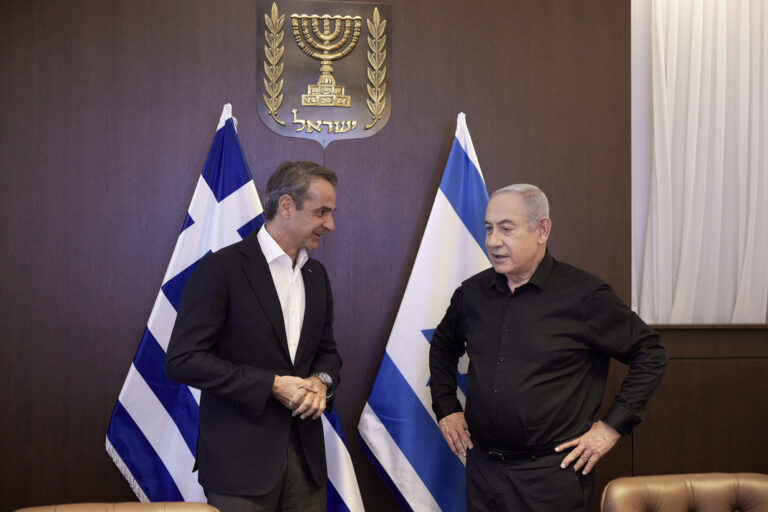 Τετ α τετ Κυριάκου Μητσοτάκη με τον Μπ. Νετανιάχου στο Ισραήλ