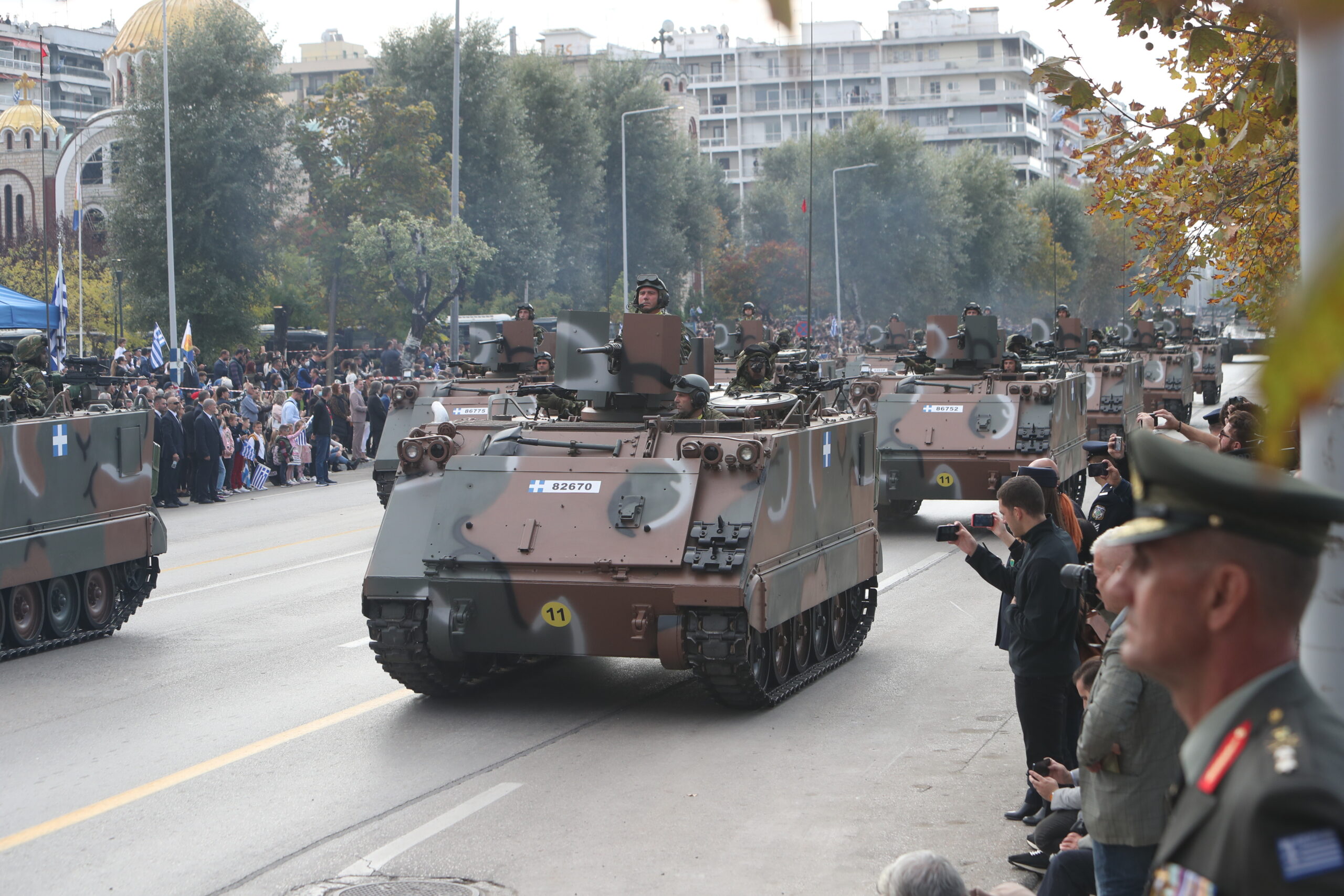 Σε εξέλιξη οι εκδηλώσεις για το εορταστικό τριήμερο στη Θεσσαλονίκη – Τι ακολουθεί ενόψει 28ης Οκτωβρίου