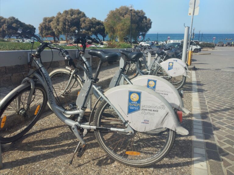 Νέοι αισθητήρες για τη συλλογή περιβαλλοντικών δεδομένων στα κοινόχρηστα ποδήλατα του Δήμου Χανίων