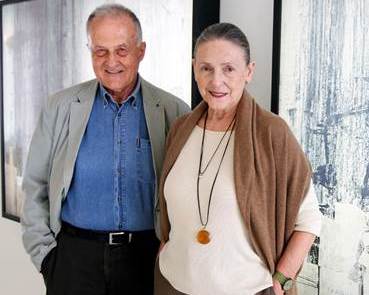 «Περιήγηση ανάμεσα στα έργα»: Μια συνάντηση των Μιχάλη και Αγνή Κατζουράκη με τον Ντένη Ζαχαρόπουλο