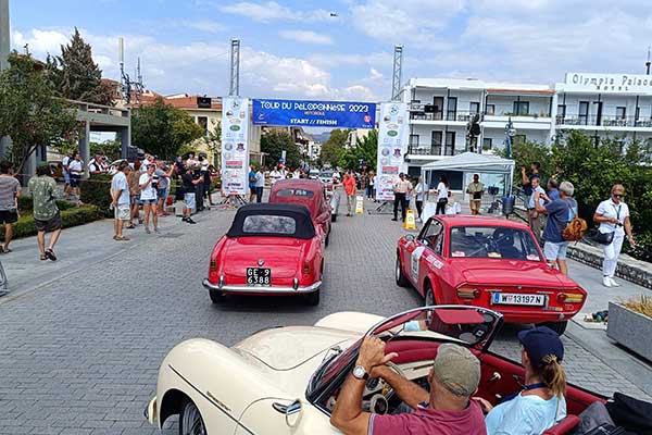 Αρχαία Ολυμπία: Θαυμάσια εκκίνηση για το 10ο Tour du Peloponnese