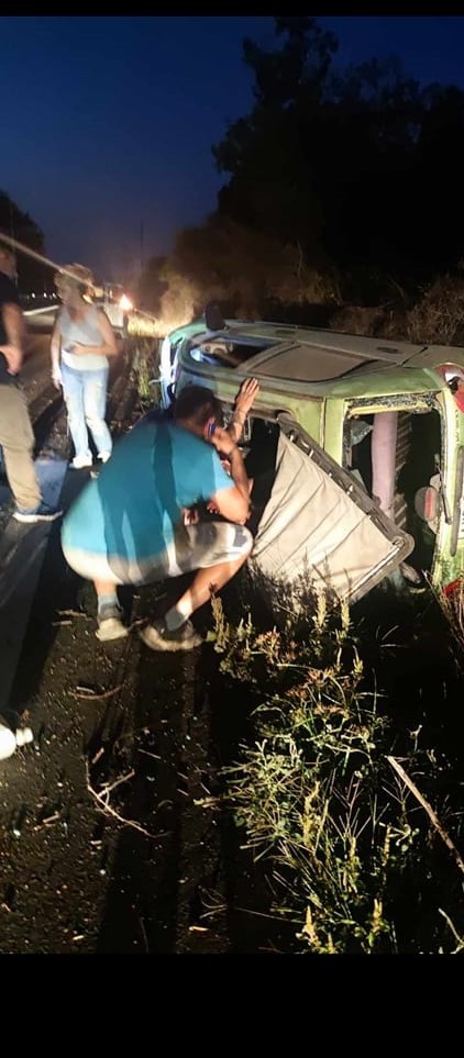 Ηλεία: Εξετράπη όχημα στη γέφυρα του Αλφειού – Ένας τραυματίας