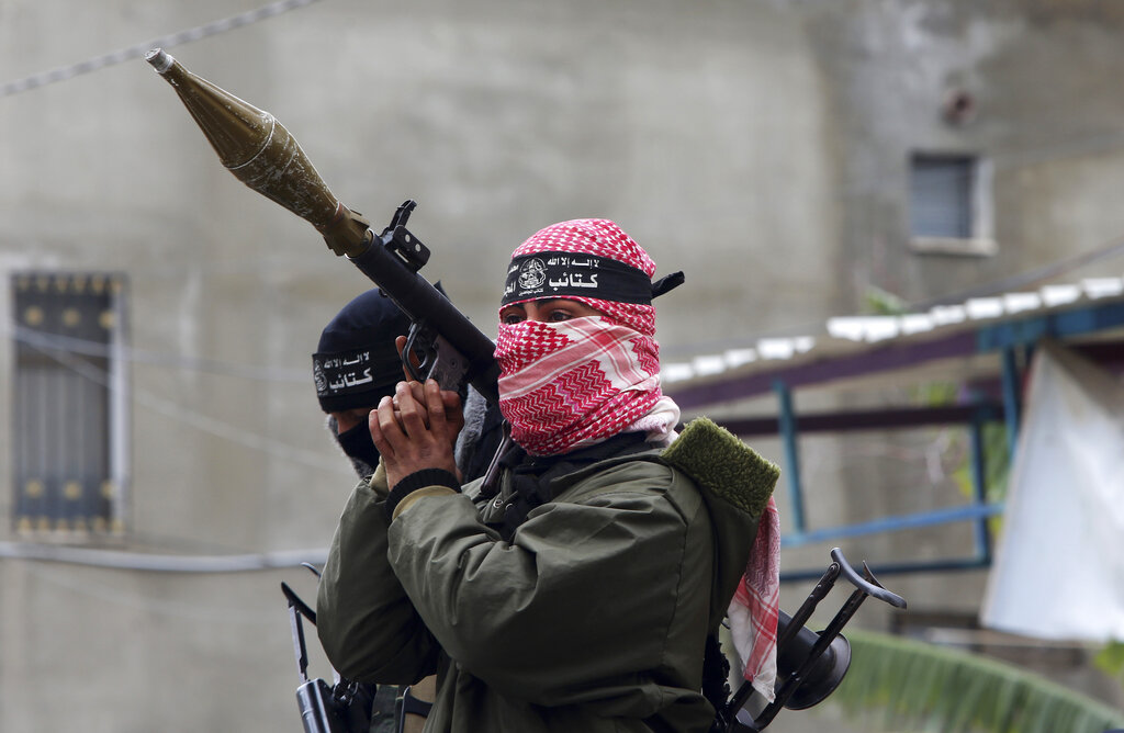 Mideast Gaza Militants Killed