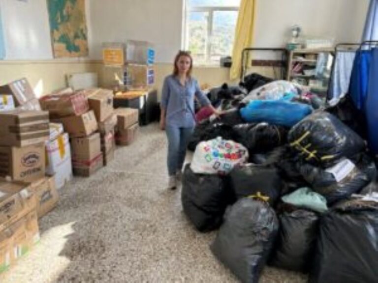 Ανθρωπιστική βοήθεια στους πληγέντες της Φαρκαδόνας από τον Δήμο Βόλβης