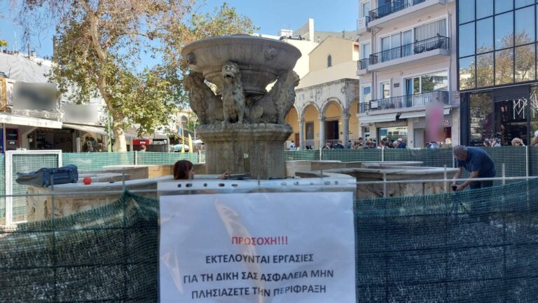 Ηράκλειο: Στο “μικροσκόπιο” των επιστημόνων η Κρήνη Μοροζίνι – Στόχος η συντήρησή της