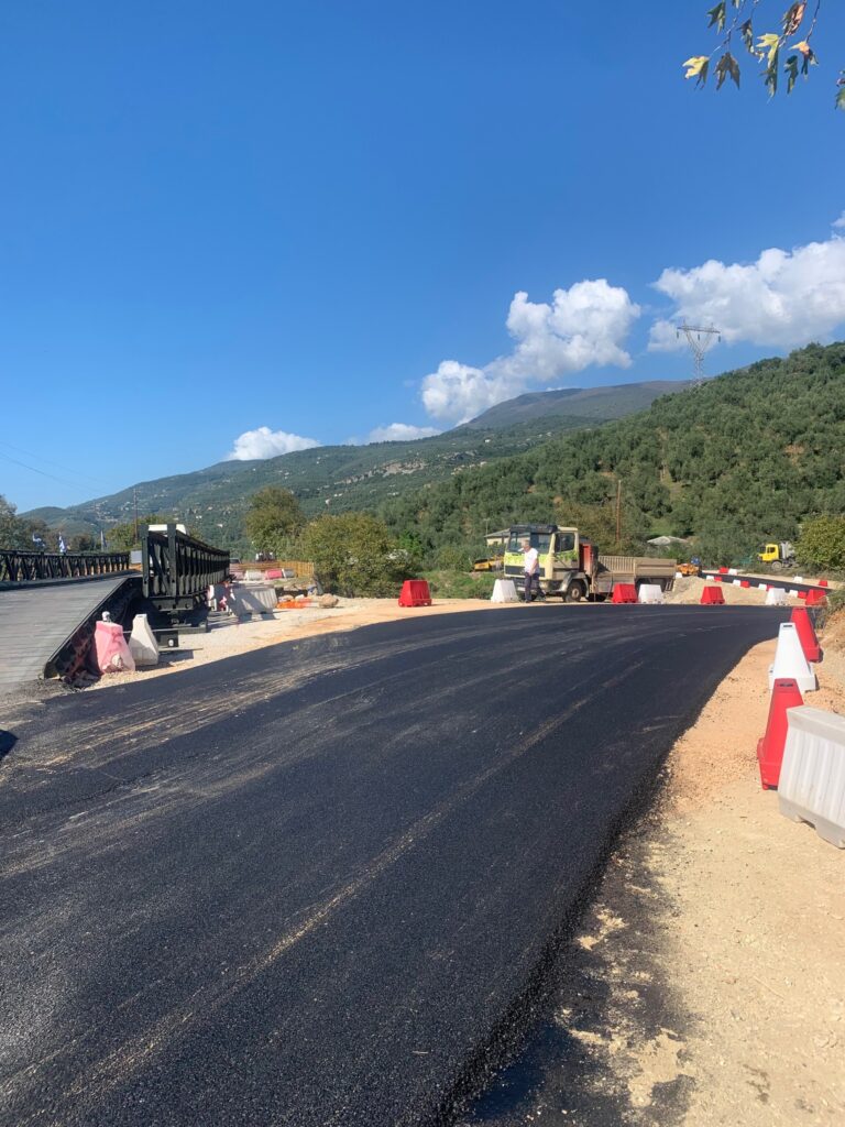 Ν. Πήλιο: Στην κυκλοφορία η διάβαση βαρέων οχημάτων ανάντι της γέφυρας Μπελεγρίνο