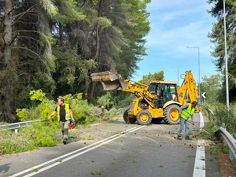 Ν.Ε. Πύργου – Κυπαρισσίας: Παρεμβάσεις οδικής ασφάλειας